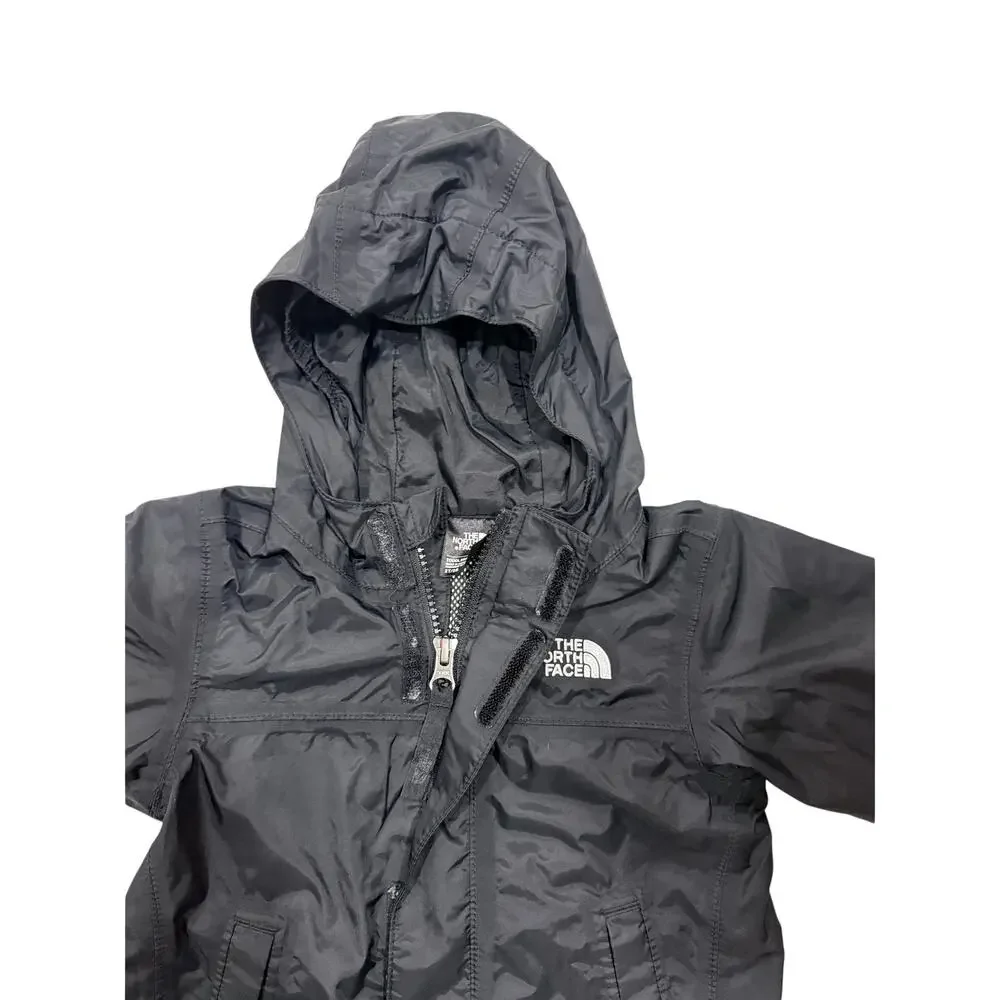 The North Face Toddler 2T Black Full Zip Hooded Fleece Jacket
